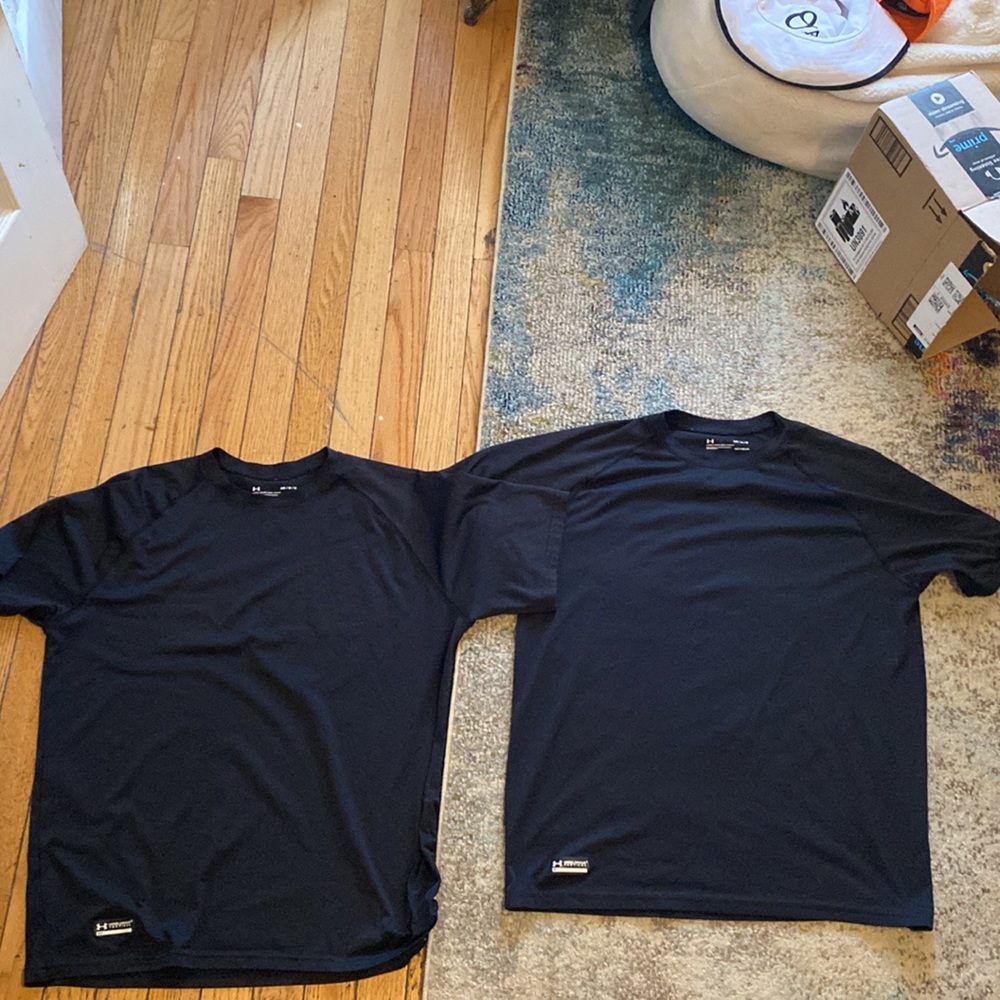 Under armor heat gear tactical shirts